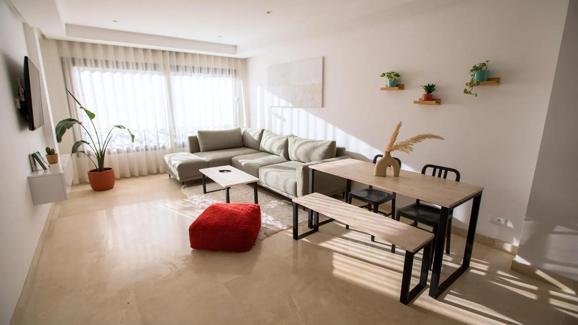 Haut Standing 2-Bedroom Apartment In Gauthier カサブランカ モロッコ
